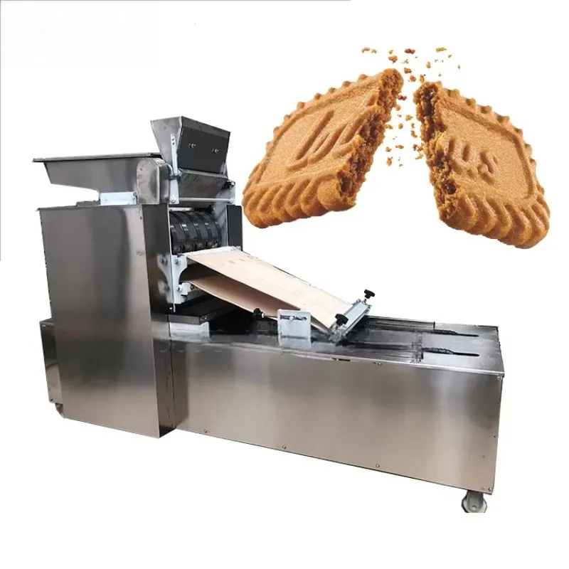 Rotary Roller Mould Cookie Making Machine Cookie Depositor Machine Small Cracker Forming Biscuits Making Machine OME
