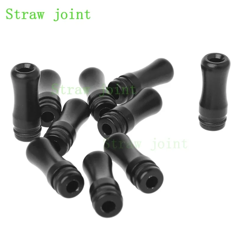 10Pcs PACK 510 Straw Joint Aluminium Alloy Mouthpiece Random Color