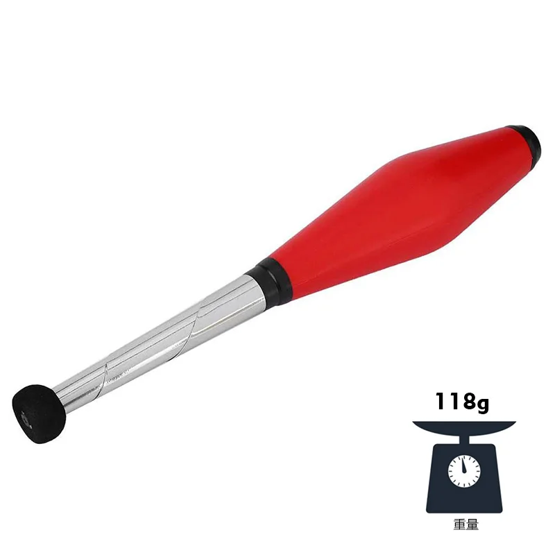 Malabarismo Sticks Circus Performance Barra Checa Colorida