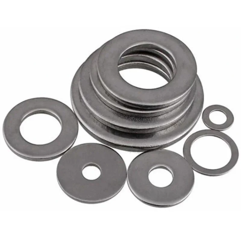 316 stainless steel Oversize Metric Flat Washers M3 M4 M5 M6 M8 M10 M12~M28 Meson Plain Gaskets Spacer Shim for Screw Bolt