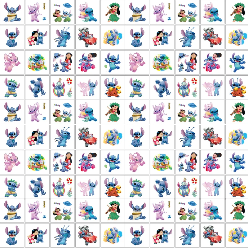 20 قطعة/المجموعة ديزني غرزة لصاقات وشم للماء لطيف ملصق مضحك الاطفال الفتيات عيد الميلاد هدية عيد ميلاد مكافأة لعبة #1