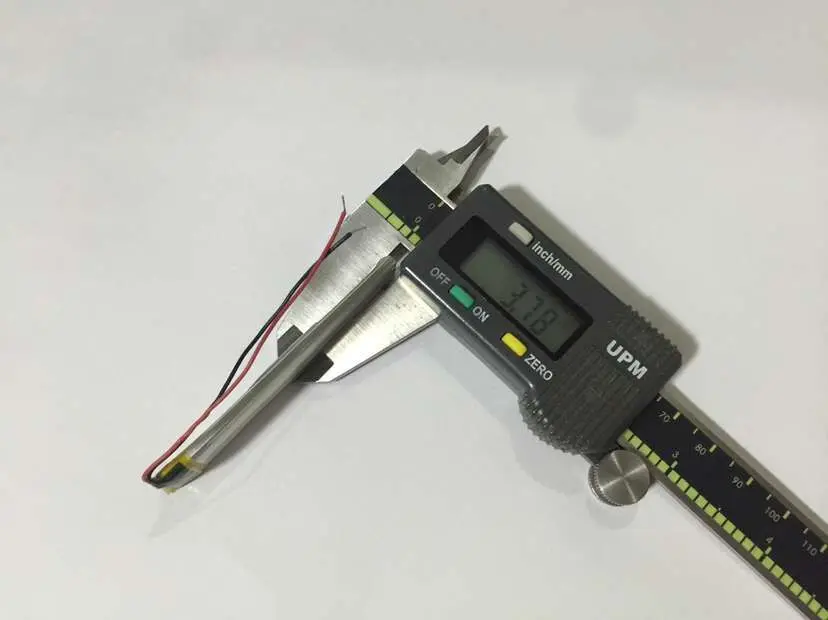 شراء المزيد سوف رخيصة بطارية ليثيوم أيون البوليمر 3.7 فولت 371365   350 mah MP3 راديو المعدات سماعة بلوتوث صغيرة LED لعب جيدة