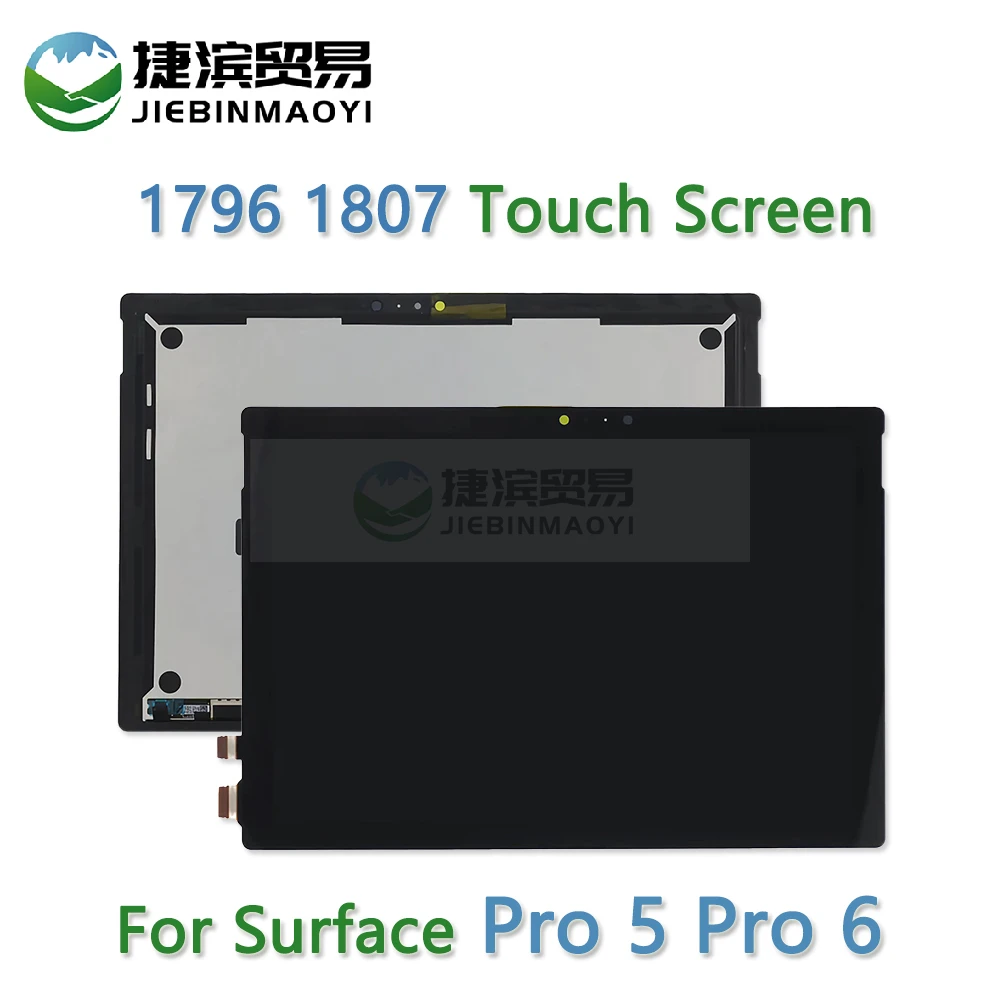 

Original Pro 5 1796 Pro 6 1807 For Microsoft Surface LCD Display Touch Screen Digitizer LCD Display Replacement