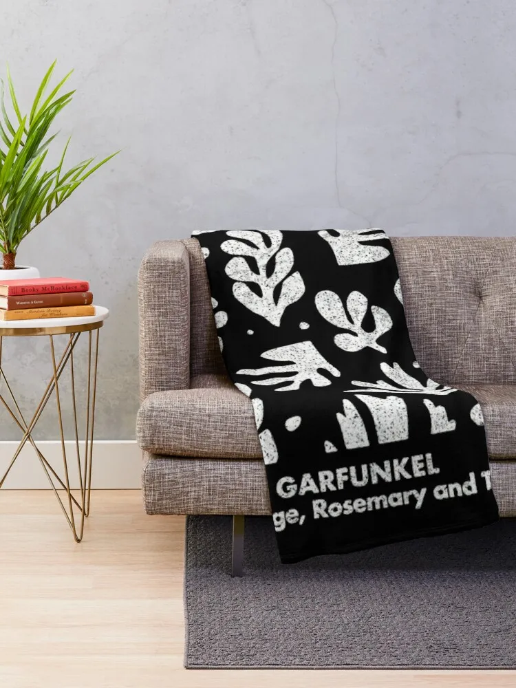 Simon & Garfunkel _ Parsley, Sage, Rosemary and Thyme Throw Blanket