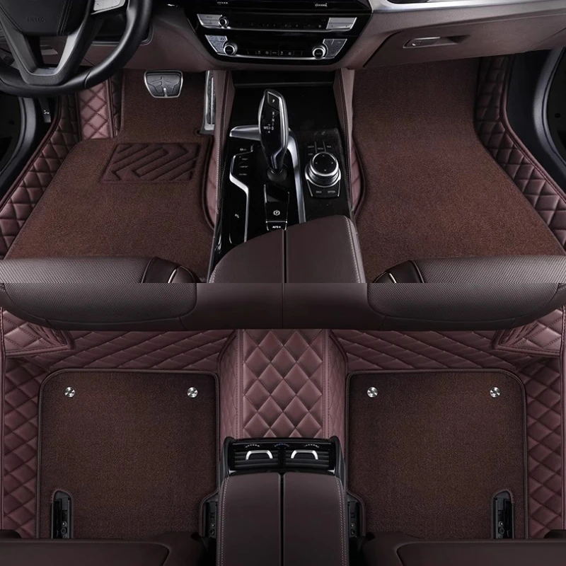 

Car floor mat Fully enclosed silk ring Waterproof floor