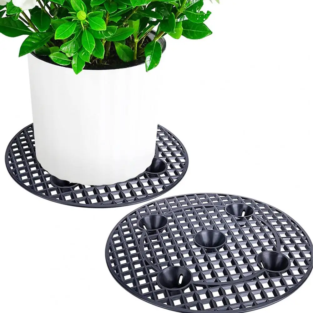 20/30CM Plant Pot Tray Ventilating Flower Pot Base Indoor Outdoor Garden Plant Pot Level Elevator Flower Stand Gardening Tool