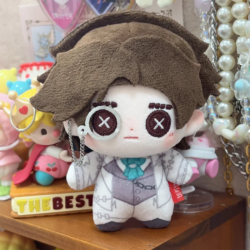 

10cm Anime Game Identity V Novelist Orpheus Cosplay Plush Cotton Doll NuNu Body Cartoon Mini Soft Plushie Toy Figures Fans Gifts