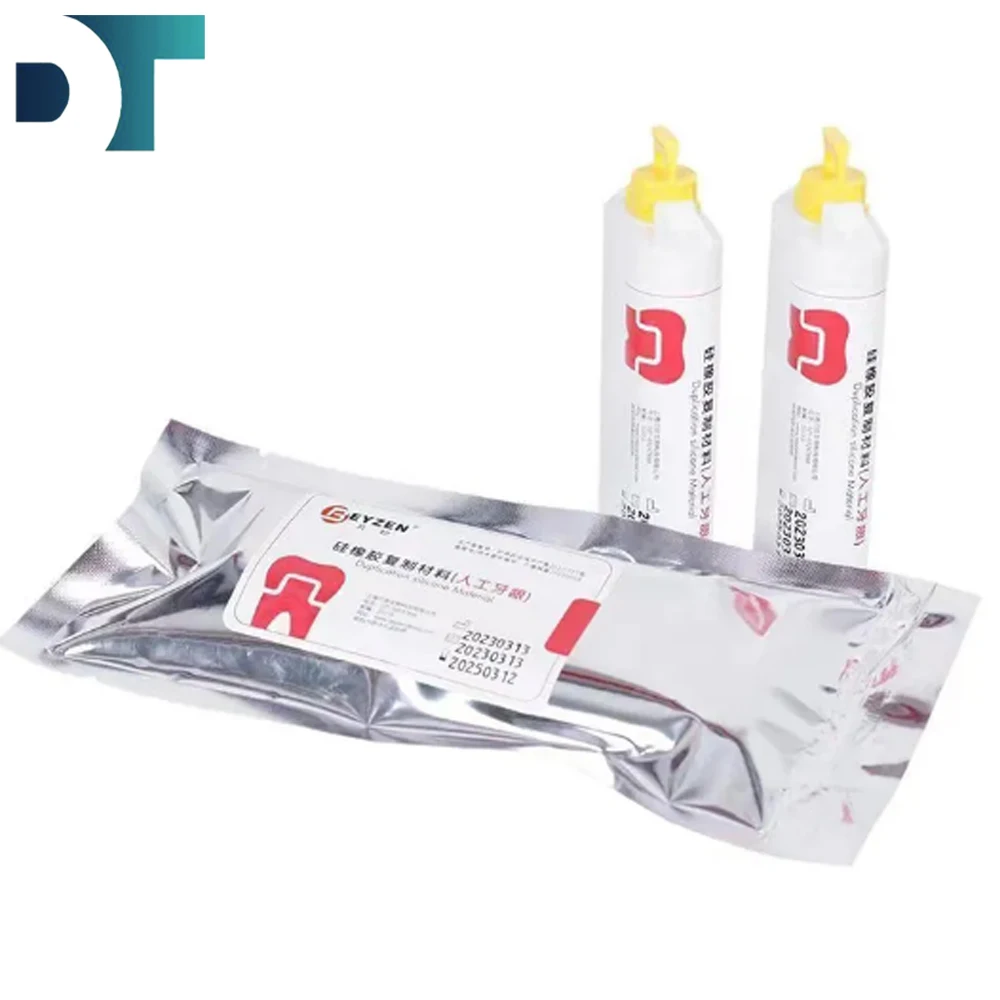 BEYZEN Artificial Gingival Gel Elastic A-Silicone For Gingival Mask Dental Lab Duplication Silicone Materials Tooth