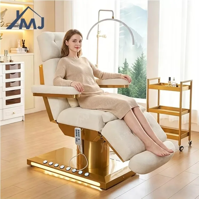 

Salon Electric Beauty Bed Extension Facial Spa Stretchers Massage Table Luxury Lash Bed