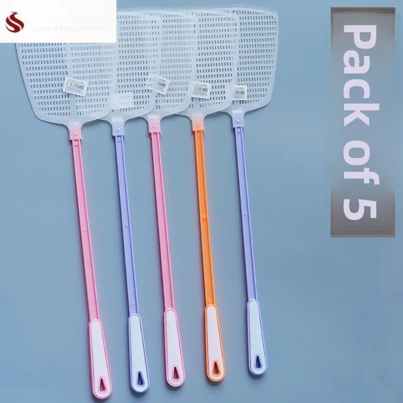 

Indestructible Silicone Fly Swatter Long Handle Thickened Plastic Household Old Style Bull Tendon New Model Mosquito Hand Beat