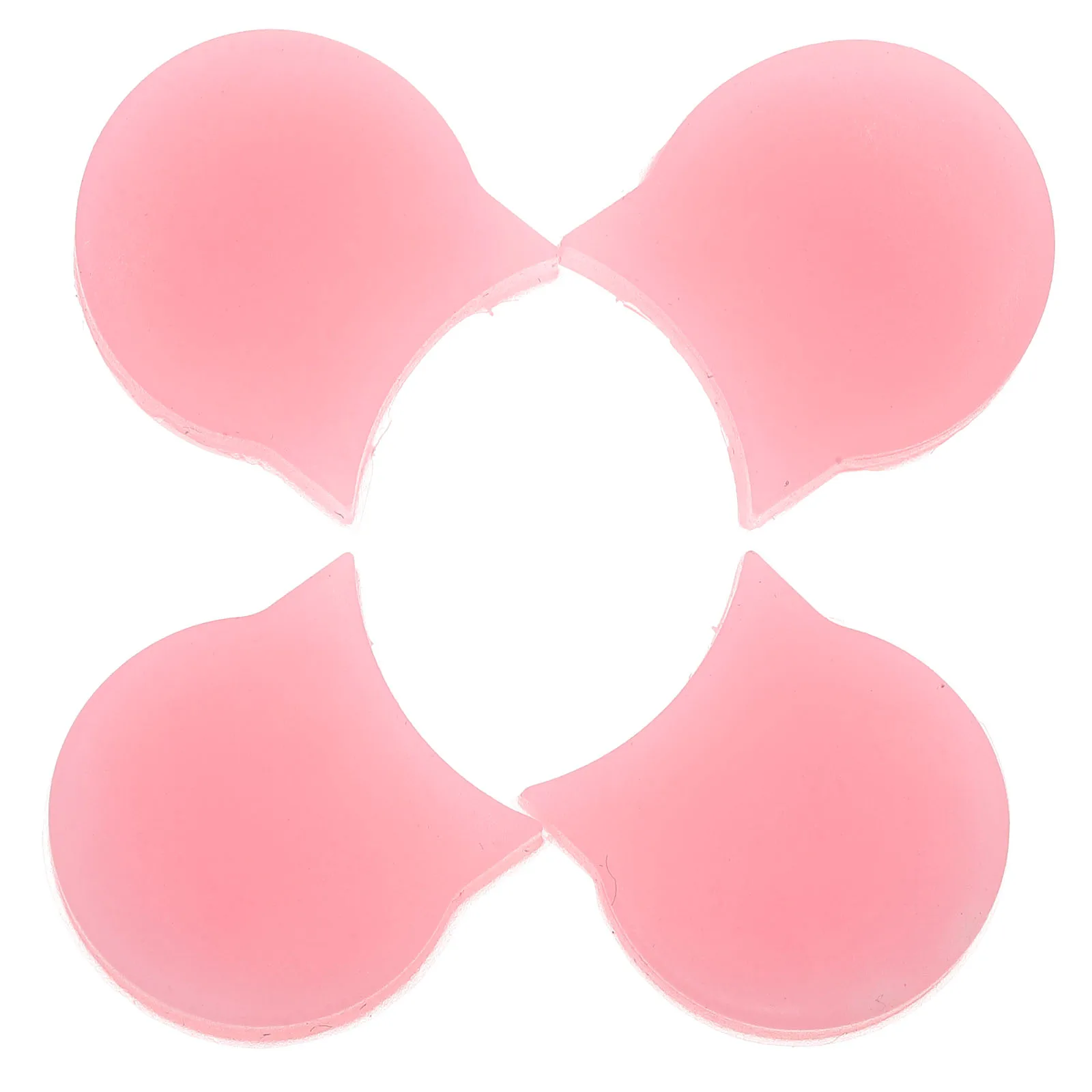 

4pcs Finger Rest Cushion Thumb Support Silicone Portable Instrument Accessories Lightweight Durable Comfortable Clarinet Thumb