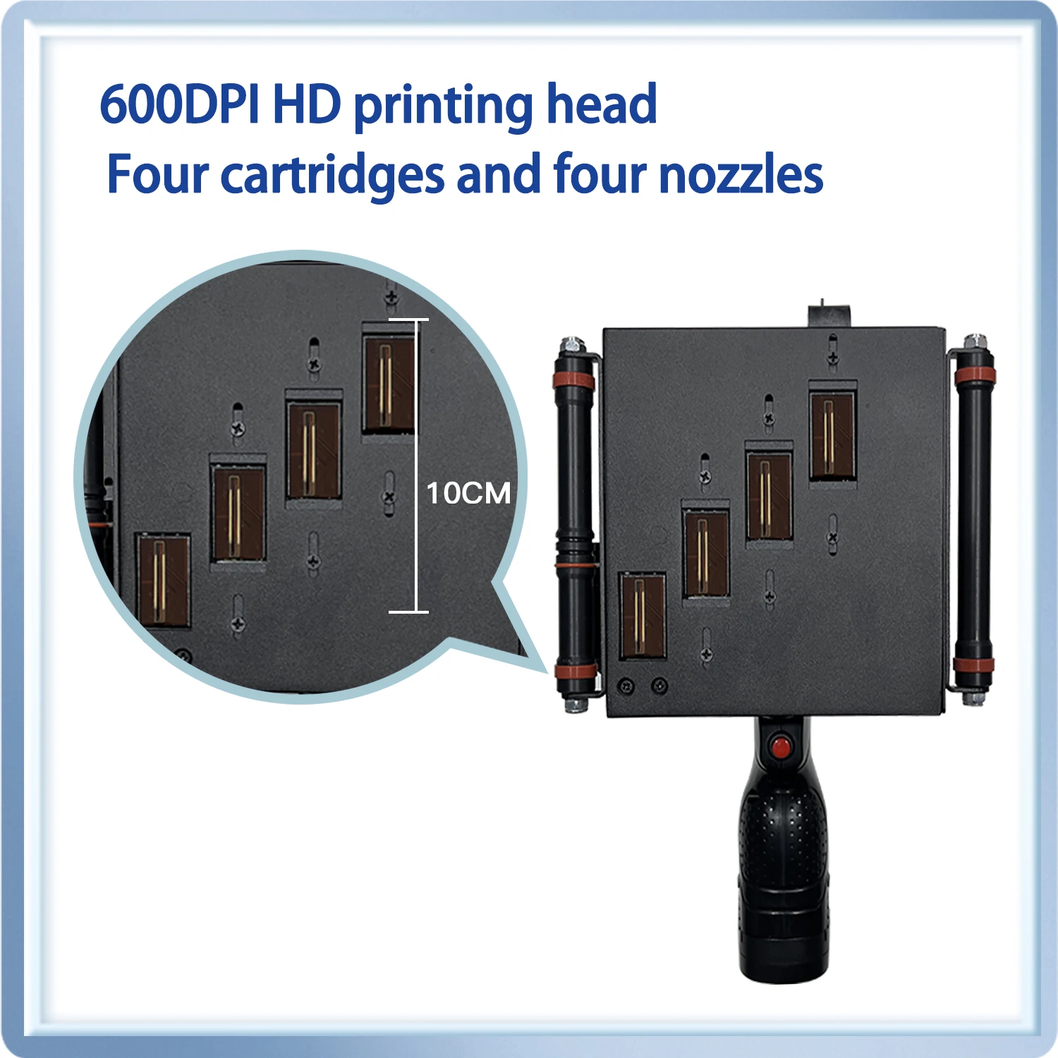 Imagem -03 - Dcode-impressora a Jato de Tinta Térmica Portátil qr Barcode Printer Número do Lote Data de Validade do Logotipo Tij Coding Machine 730plus 100 mm