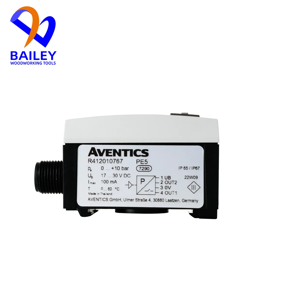 Imagem -02 - Bailey-sensor de Pressão para Homag Machine Acessórios para Ferramentas para Madeira Pe5 R412010767 1pc