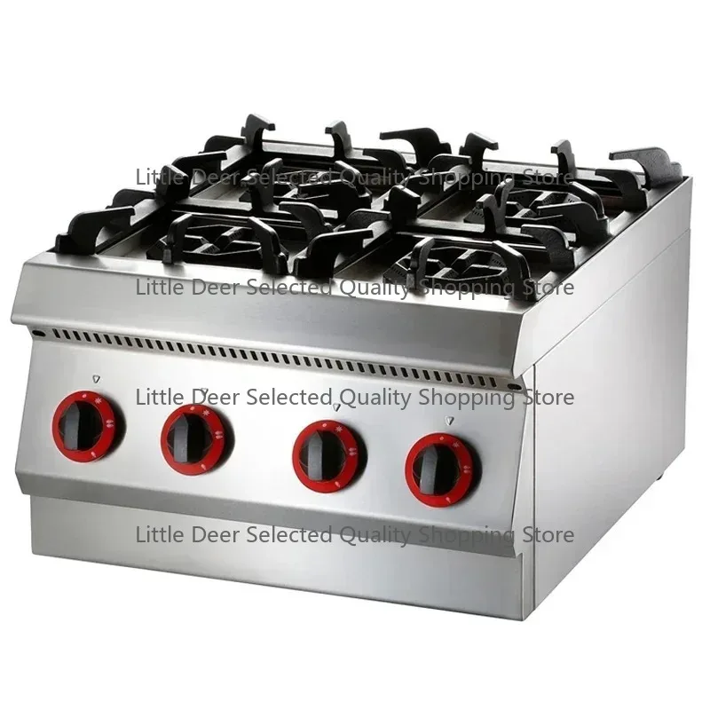 Hot SalesCommercial Countertop Kitchen Stove 220V Liquefied Petroleum Stainless Steel