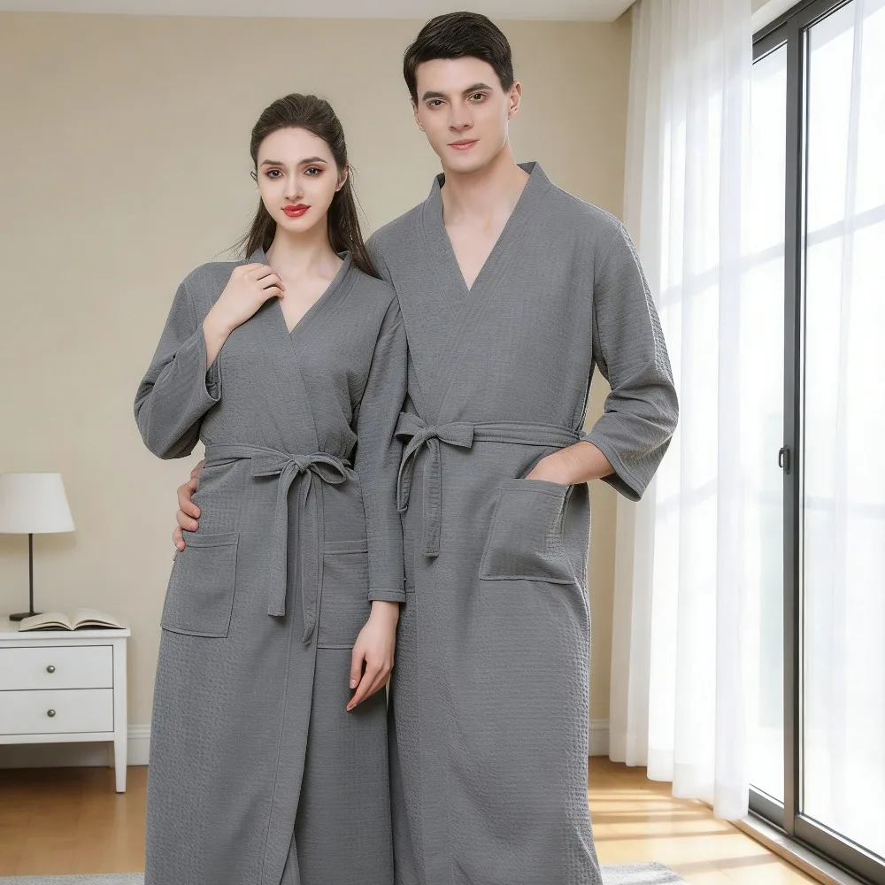 

Мужской тонкий японский халат юката в стиле гостиницы, одежда для дома в стиле кимоно для ежедневного использования