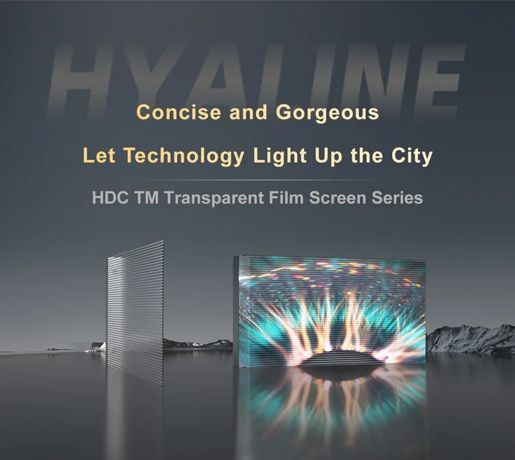 Top Quality Transparent Led Display P3.9-P7.8 Transparent Led Display Screen ultra Thin Transparent Led Display