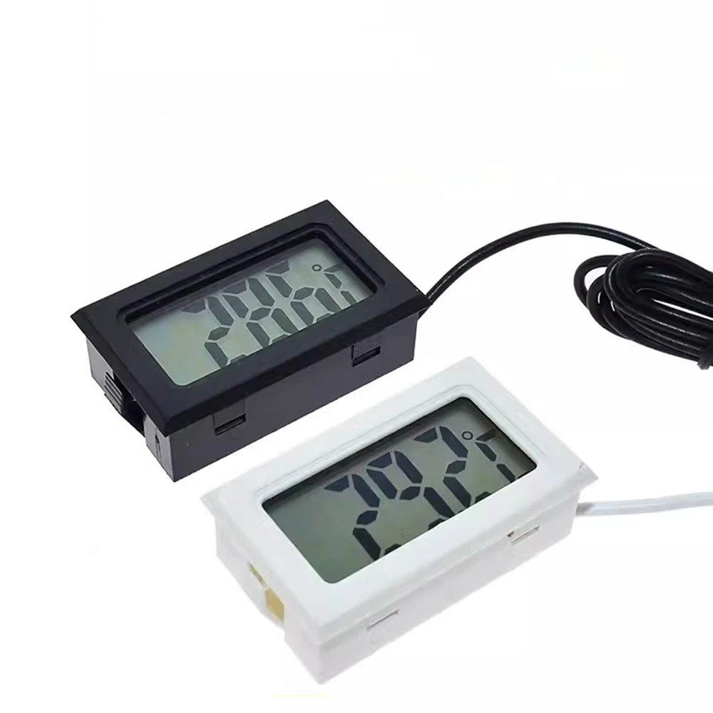 Mini Digital LCD Thermometer Temperature Sensor Automatic Control Fridge Freezer Thermometer tpm-10