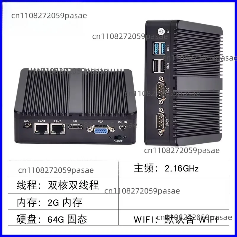 

Промышленный ПК-хост, миниатюрный промышленный компьютер MiniPC, маломощный, герметичный, безвентиляторный, на базе Linux
