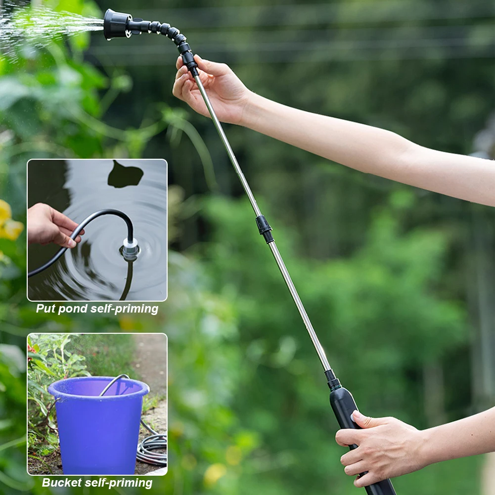 

Электрические опрыскиватели пестицидов плечевого типа, спрей с зарядкой через USB, садовые источники питания, поставляются с ведрами 5/8 л, инструменты для полива