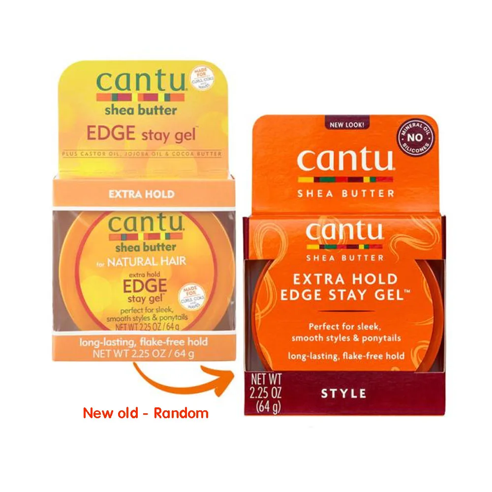 Original nuevo aspecto Cantu mantequilla de karité Leave IN crema acondicionadora champú acondicionador de sulfato hidratante 64g