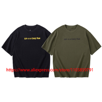 Japan Style Streetwear Loose Comfort Madness Tops Tee Summer Cotton Breathable Men Women All-match Print MDNS Tshirt