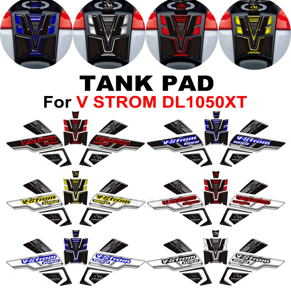 

Мотоцикл для Suzuki V STROM VSTROM DL 1050 XT 1050XT DL1050 Adventure 3D наклейка из эпоксидной смолы, защитные наклейки на бак, комплект