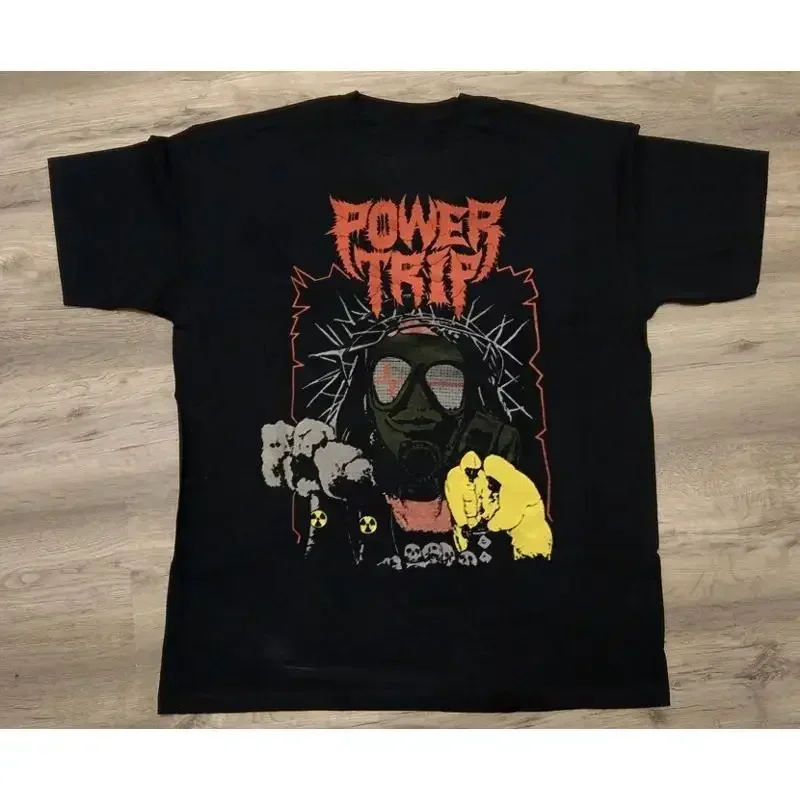 POWER TRIP Band Full Size S 5XL 1side  T shirt