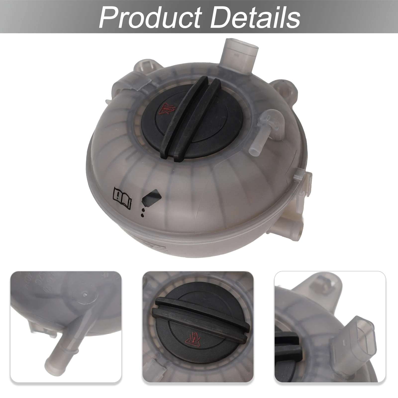 

Engine Cooling System Parts Engine Coolant Tank Coolant Reservoir Direct Replacement Engine Vibration Resistant