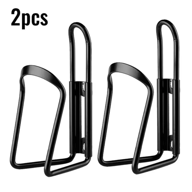 AliExpress NONE 1/2pcs Bicycle Bottle Holder Outdoor Road Mountain Bike Water Kettle Cage Rack Aluminum Alloy Universal Cycling Drink Holder Cup