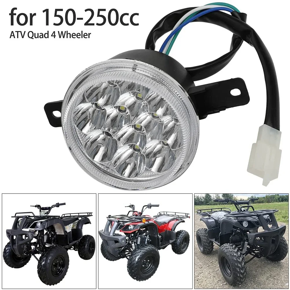 12V LED Front Left & Right Light Lamp for 150Cc 200Cc 250Cc D-Type Baja Coolster Kazuma ATV Quad