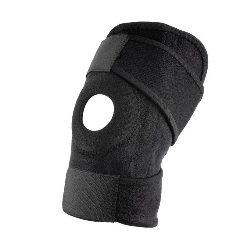 Genouillères élastiques pour le sport, ceinture rotulienne, bande de bandage, sangle de sport, genouillères, attelle de football, fitness, 1 pièce