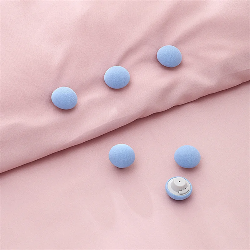 16pcs/set One-touch Unlock Duvet Cover Clasp Sheet Clip Mushroom Duvet Cover Clip Colour Non-slip Duvet Cover Clip