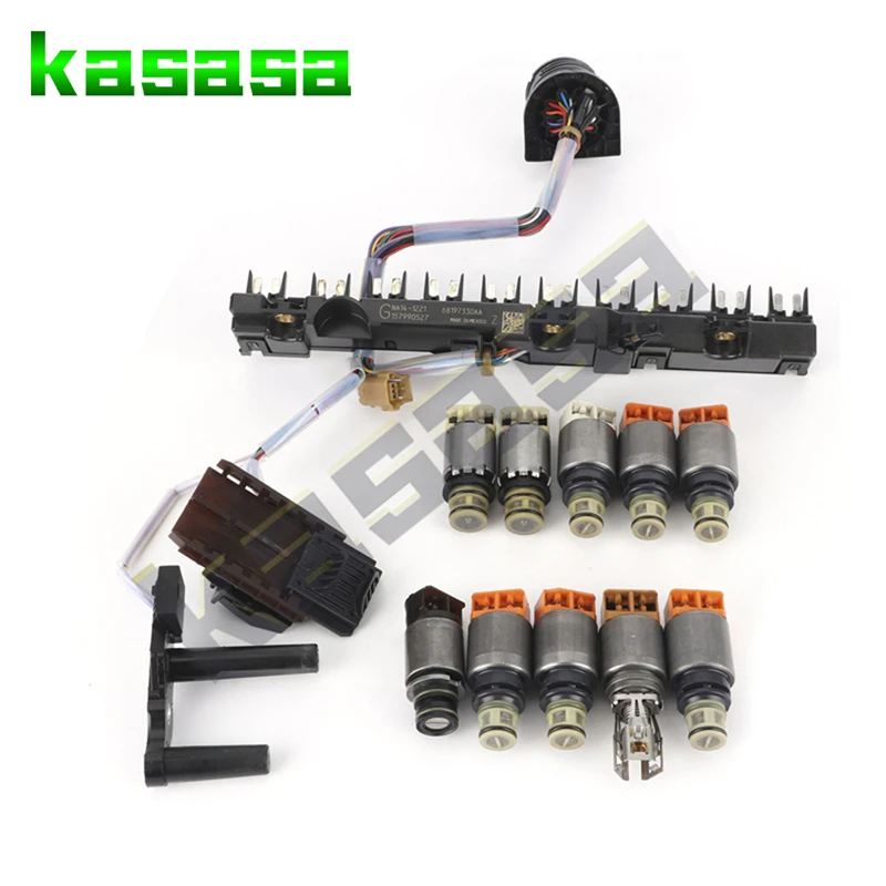 New 9‑Speed Transmission Valve Solenoid with Harness Kit 9HP48 Fit for LANDROVER Range Rover Evoque / Discovery