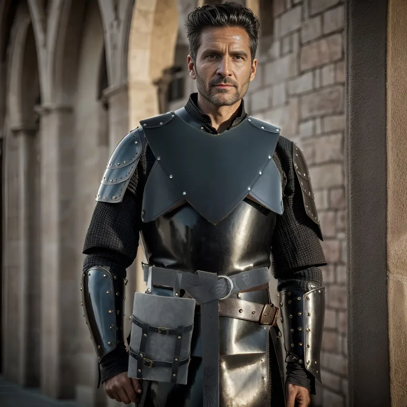 Medieval Belt Set Renaissance Viking Gladiator Costume Warrior Leather Armor Stage Wear Armor Accessories