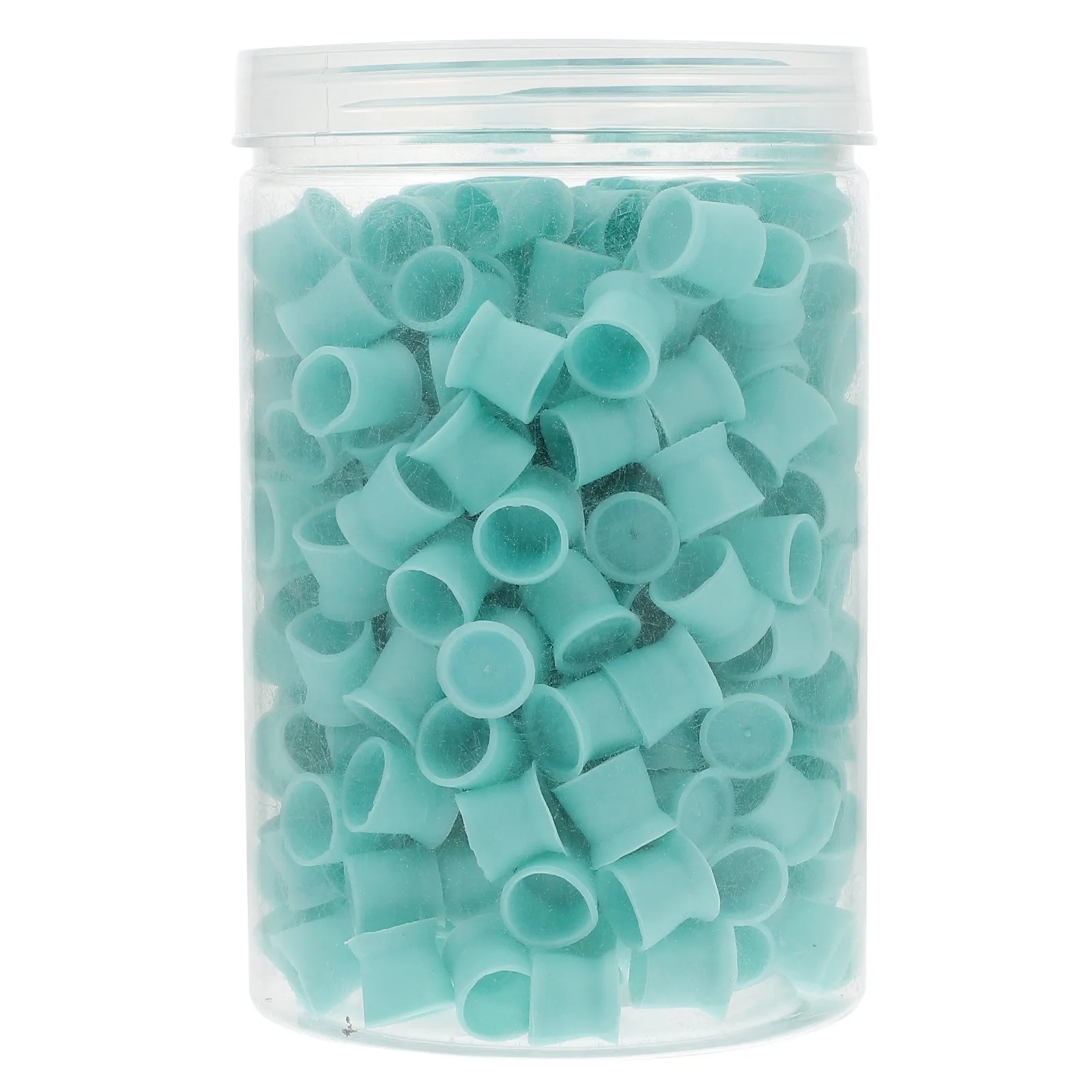 300Pcs Silicone Tattoo Ink Cups Disposable Pigment Mixing Cups for Microblading Eyebrow Tattooing Salon DIY Hygienic Flat Base