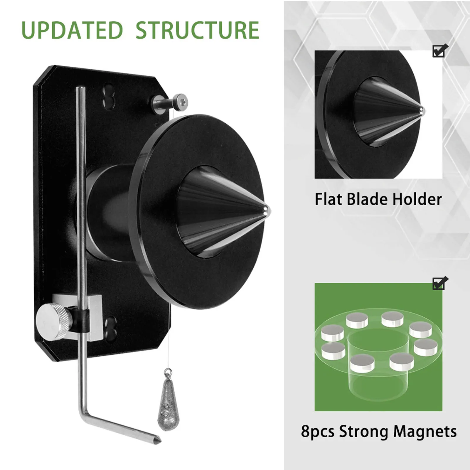 เครื่องปรับสมดุลใบมีดเครื่องตัดหญ้า เครื่องปรับสมดุลใบมีดเครื่องตัดหญ้า เหล็กอัลลอยด์ ติดผนัง เครื่องมือปรับสมดุลใบมีด 339075B