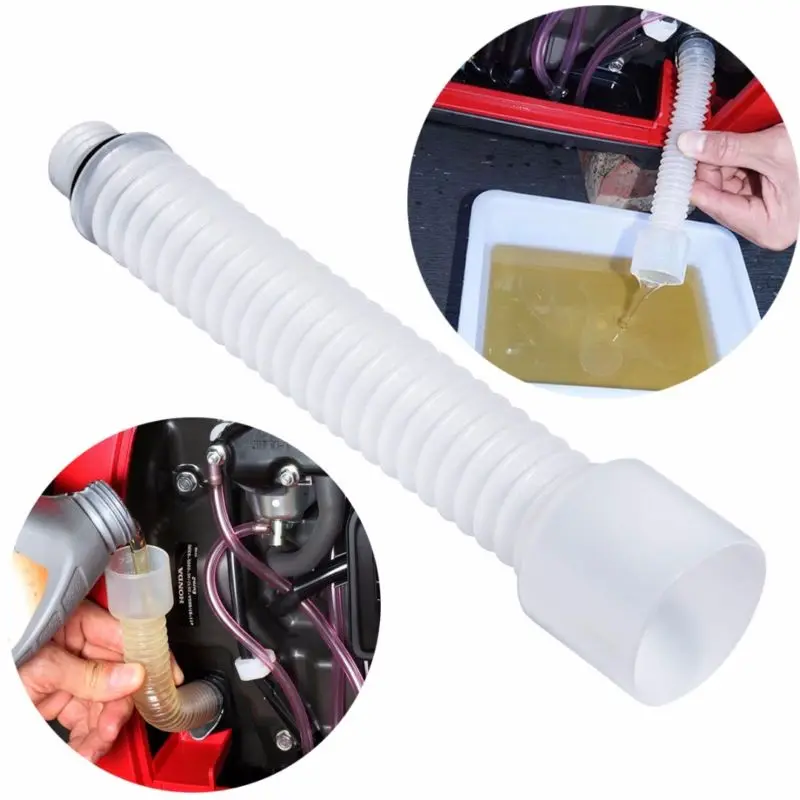 Entonnoir de vidange d'huile transparent et fiable pour générateur Honda EU1000i EU2000i EU3000i Observation optimale de l'huile