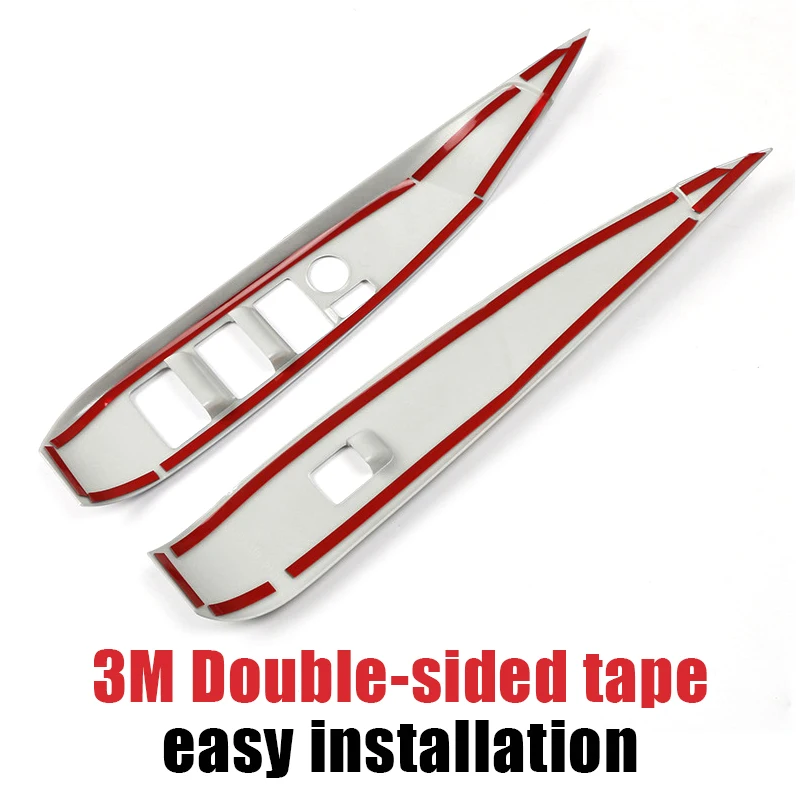 لتويوتا كامري XV70 2018 2019 2020 2021 2022 2023 LHD ABS زجاج نافذة السيارة رفع التبديل لوحة أزرار غطاء الكسوة الملحقات