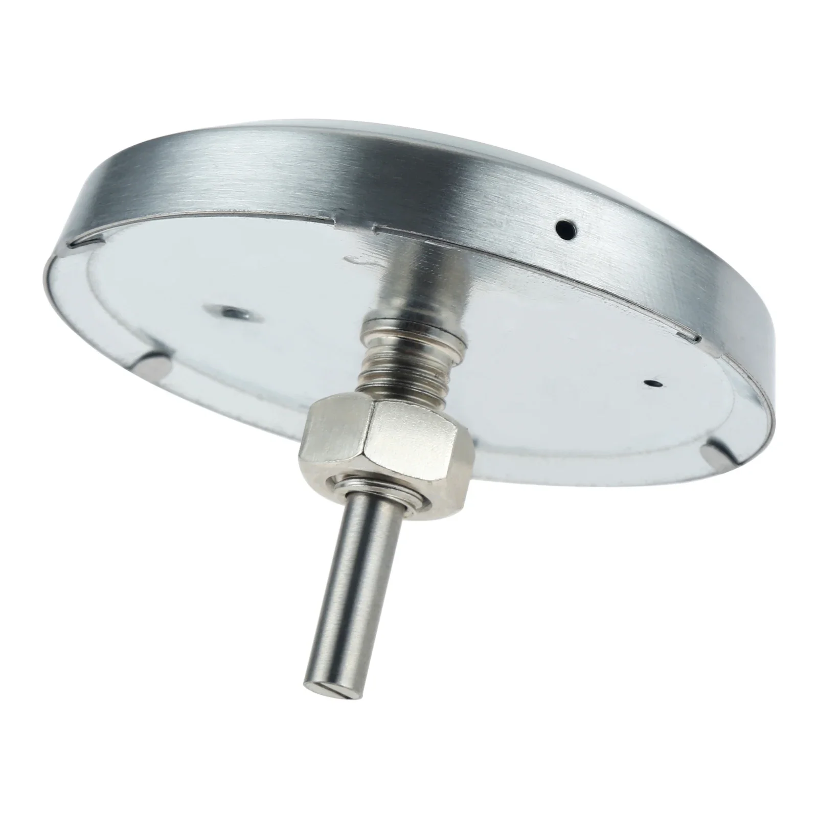 Termômetro para churrasco em aço inoxidável, Medidor de temperatura para churrasco, Fumante a carvão, Peças de acampamento ao ar livre, 3 Polegada Face, 430 ℃, 1Pc