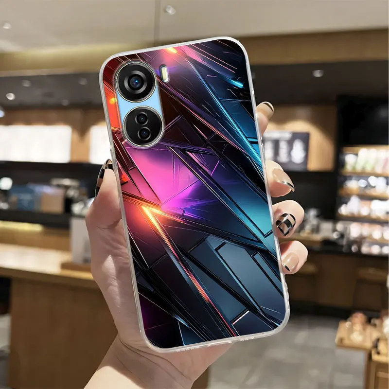 For ZTE Blade V40 design /V30 V40 Vita V41 Vita Case Clear Shockproof Silicone Soft Phone Case ZTE V60 V40S V41 Smart Back Cover