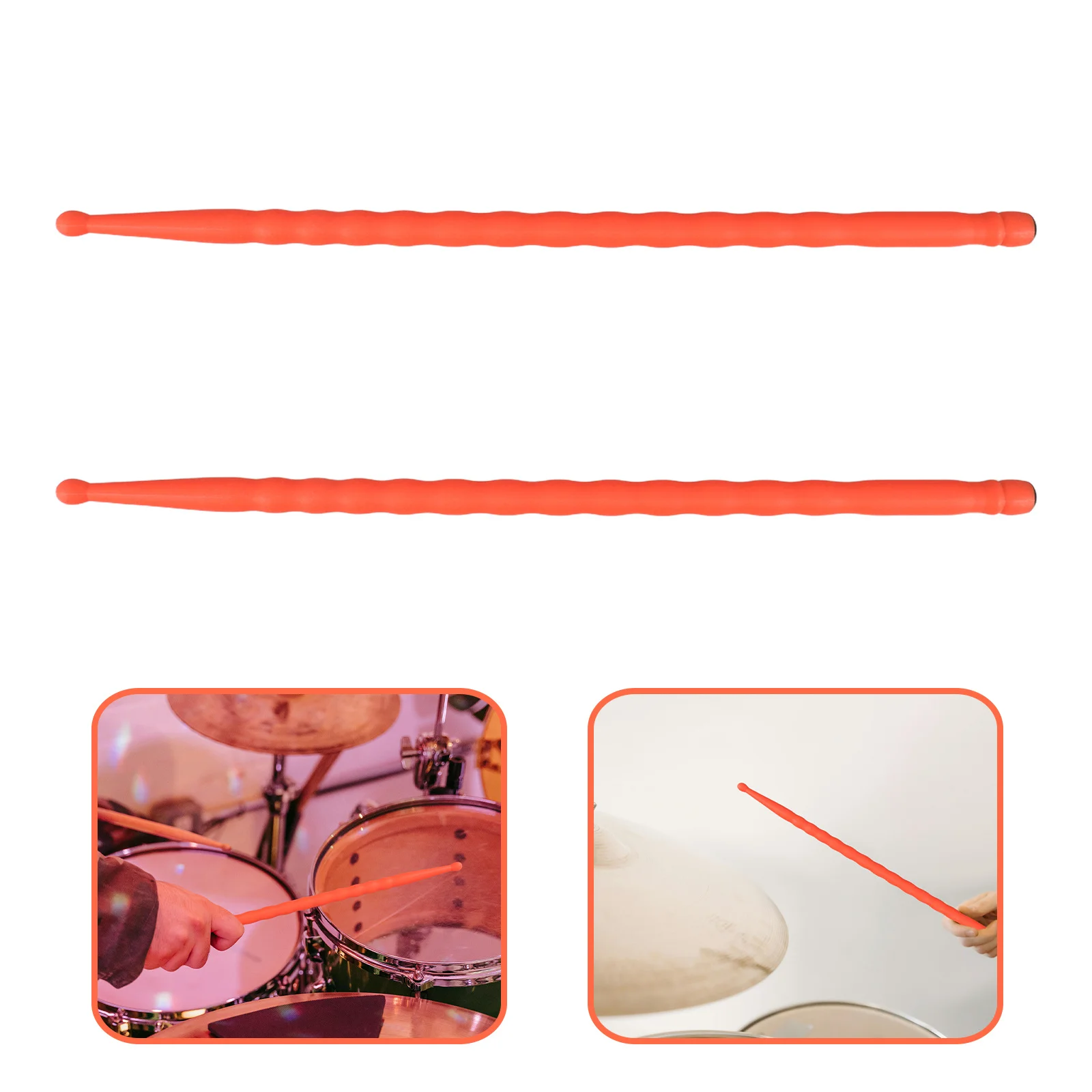 

Carbon Fiber Drumsticks 5A Anti-Slip Lightweight Durable Sticks For Jazz Percussion Practice Electronic Drums Music