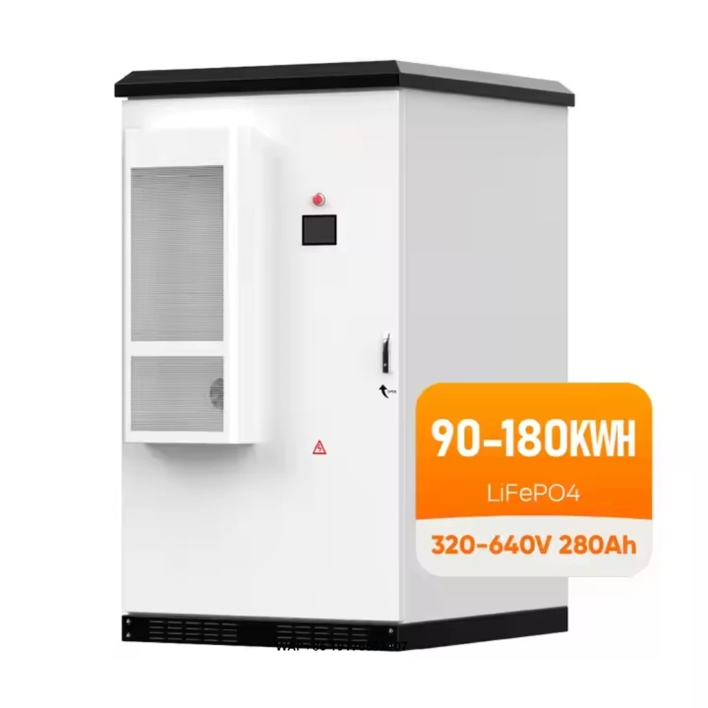 Commercial Industrial High Voltage Lithium Battery 100kWh 215kWh BESS LiFePO4 Battery Container Energy Storage System