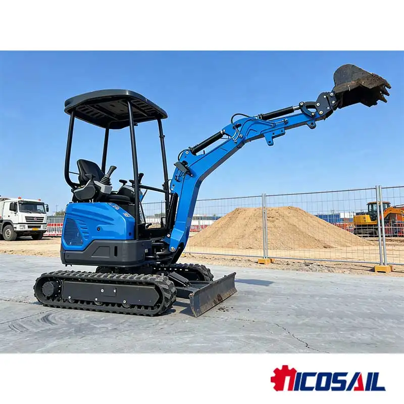 

High Performance China Mini 1.8 Ton Crawler Excavator - EPA/EUR5 Certified for Construction, Farm Work