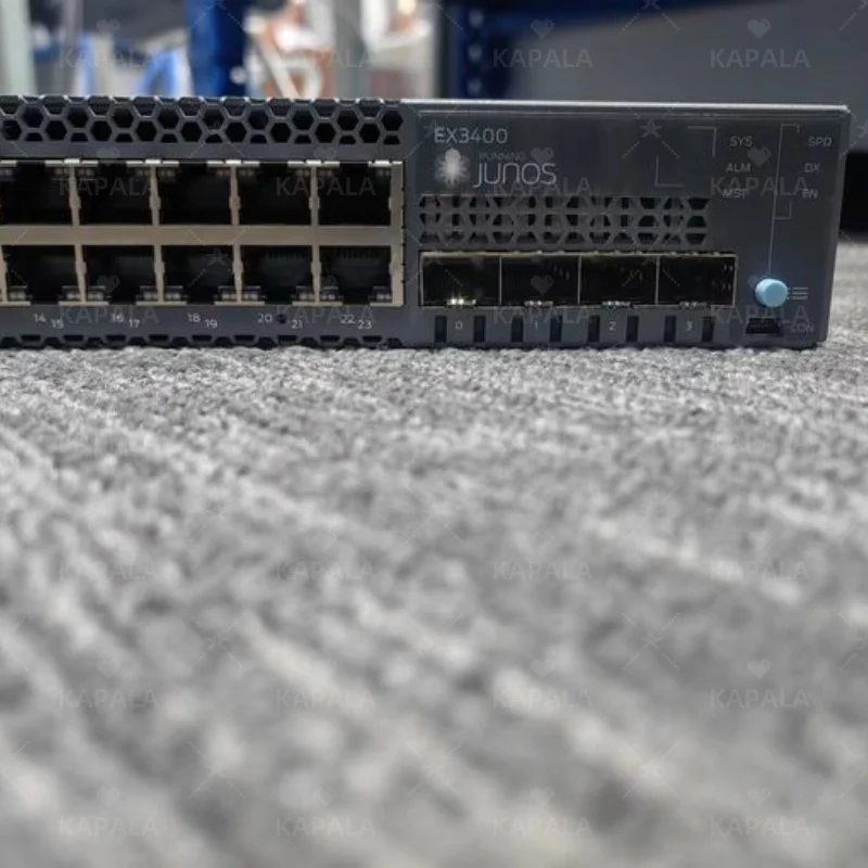Juniper EX3400-24T Netzwerk-Switch mit 10/100/1000 Mbit/s Services Gateway Vollduplex-Halbduplex-POE-Funktion