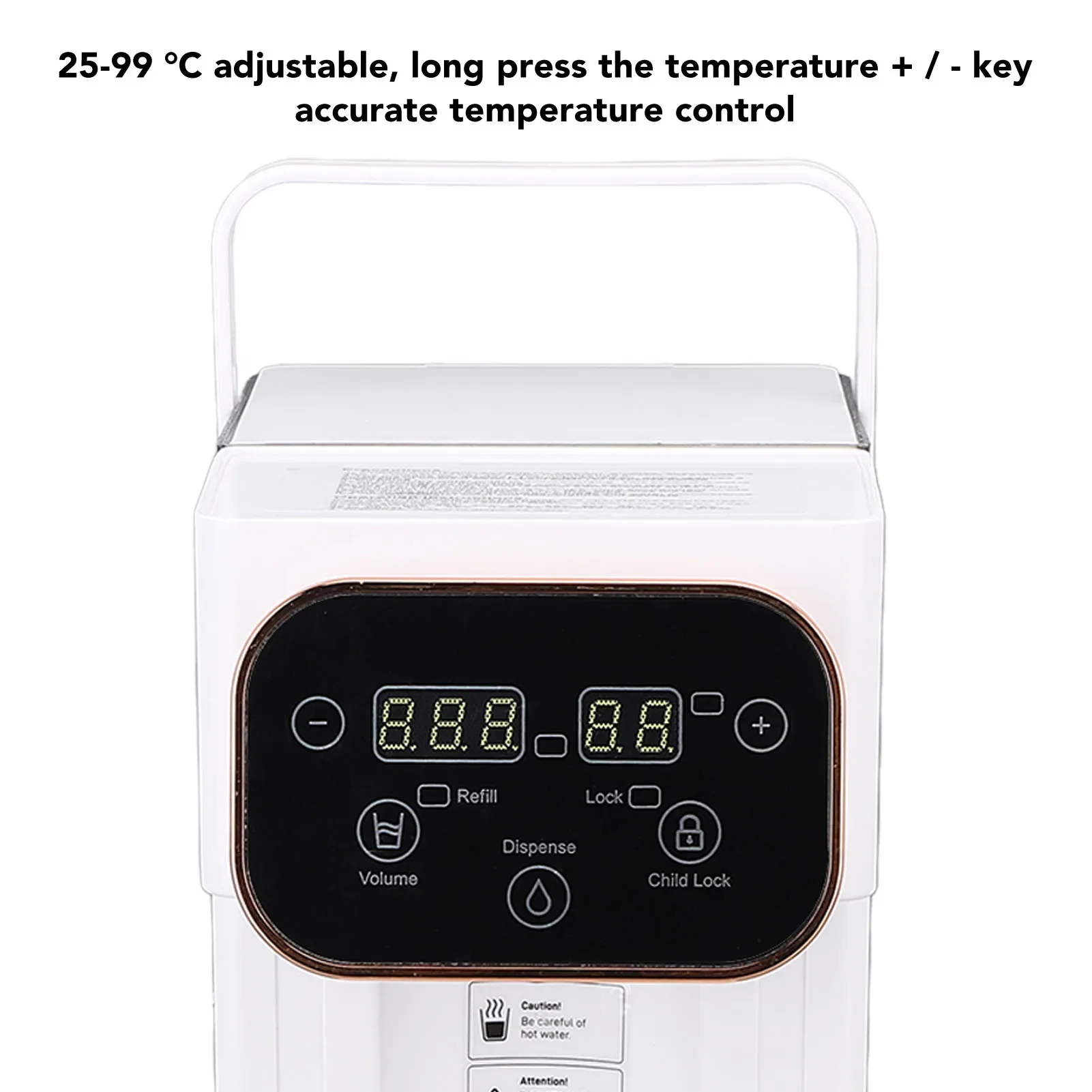 Instant Heetwaterdispenser Waterkoker Kop Boiler Fles Drinkwater Thermische Isolatie Verwarming Babymelkverwarmer Theepot