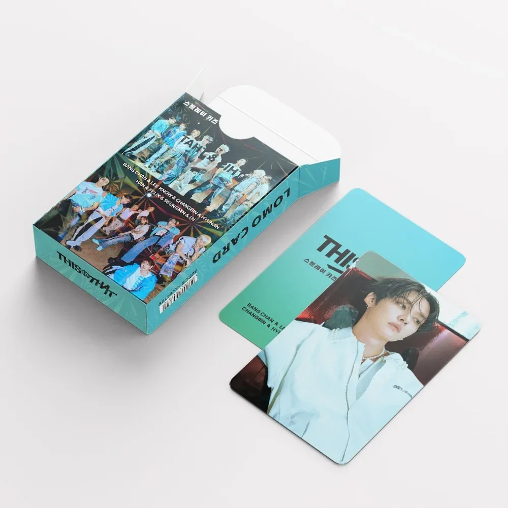 92 Stück Koreanische Hot Idol Neualbum "THIS&THAT" Hochwertige Lomo-Karten Felix BangChan HyunJin I.N Han Fans Sammelkarten – Detail 11