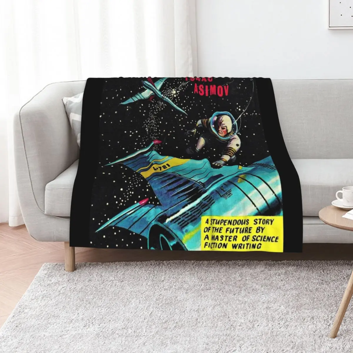 

Second Foundation - Isaac Asimov Throw Blanket Decorative Beds Designers Kid'S Blankets
