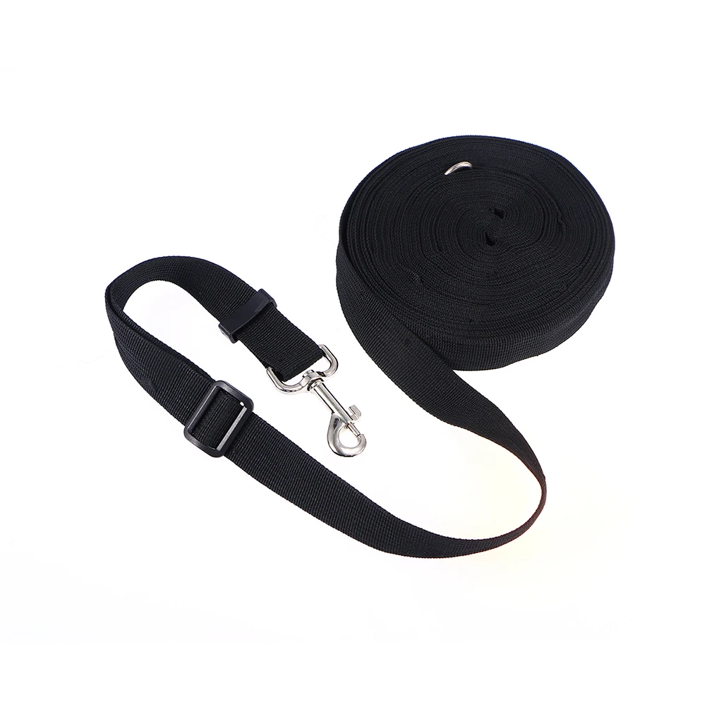 

23Ft Dog Leash Long Nylon Training Lead Durable Heavy Duty Wear-Resistant Medium Large Dogs Swivel Snap Strong Pull