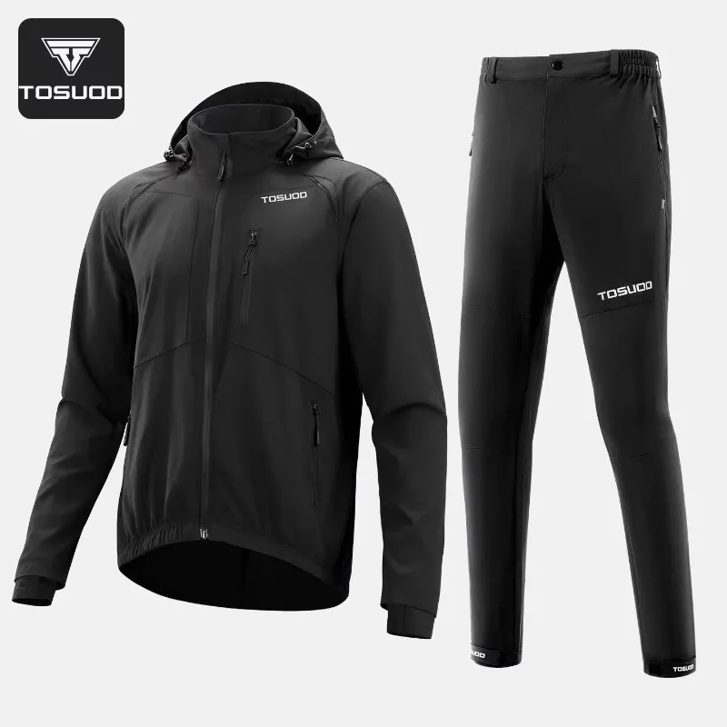 

TOSUOD Cycling MTB Cycling Suit Maillot Ropa Ciclismo Invierno Cycling Warm Fleece Cycling Suit Spring and Autumn Breathable