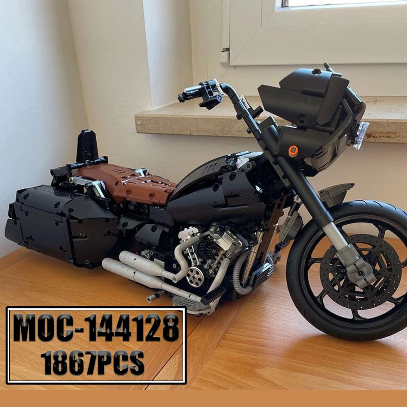 

НОВЫЙ MOC- 144128 • 1867 деталей, комплект для сборки модели, блок, самоблокирующиеся кирпичи, подарок на день рождения, Рождество и праздник